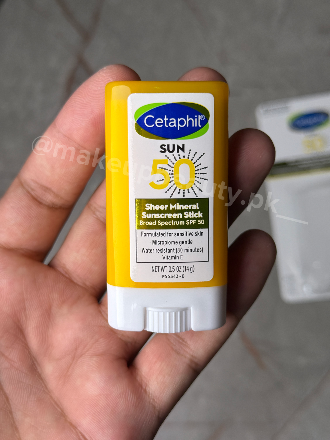 Cetaphil Sun 50 Sheer Mineral Sunscreen Stick SPF 50