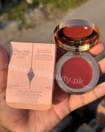 Charlotte tilbury Pillow talk cheek glow Blush shade# Colour of Passion.