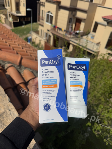 Panoxyl Acne Foaming Wash (10% Benzoyl Peroxide ). 156 Grams