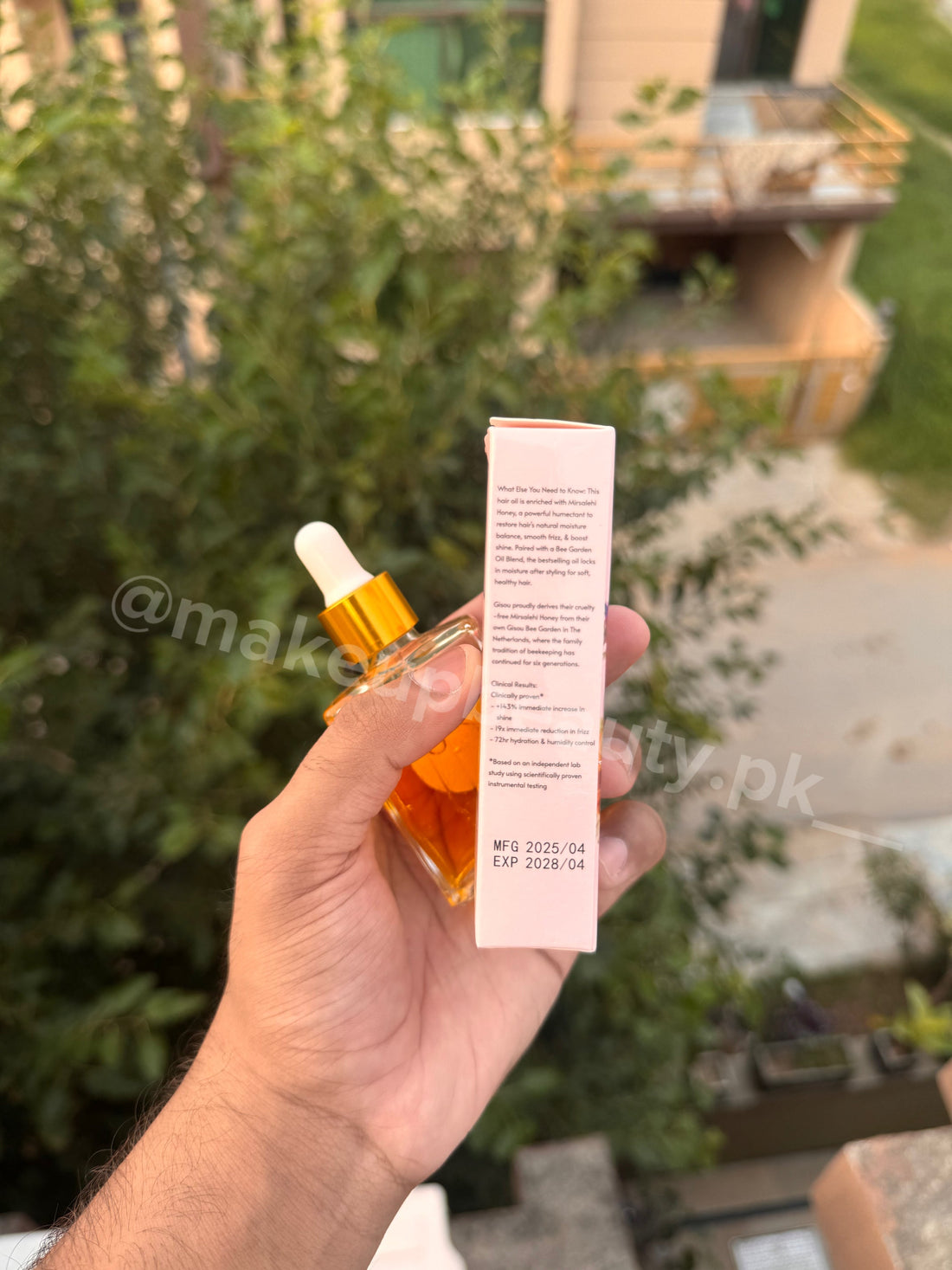 Gisou Honey Infused Hair Oil – 20 ML.