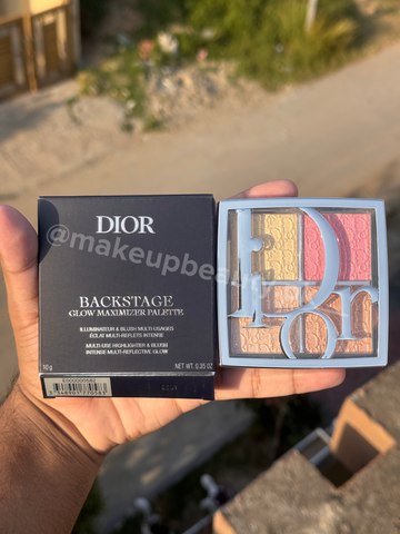 Dior Backstage glow maximizer Palette shade# 004 Rose Gold glow