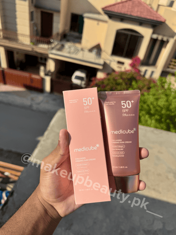 Medicube Collagen Firming Sun Cream SPF 50+ PA++++ (50ml) ☀️✨