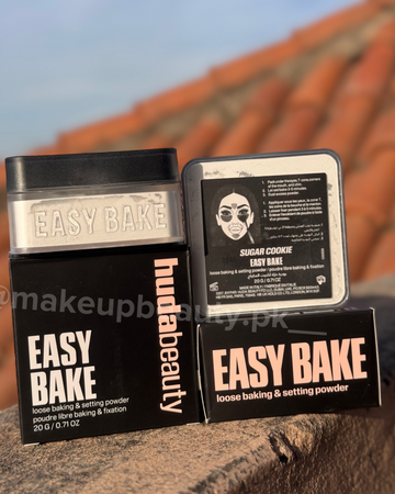 Hudabeauty Easy Bake Loose Baking & Setting powder shade: Sugar Cookie