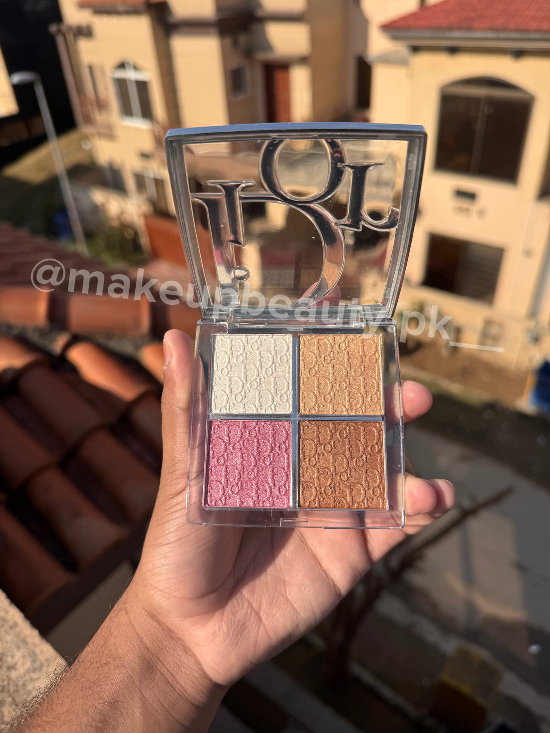 Dior Backstage Glow Maximizer face Palette shade# 001