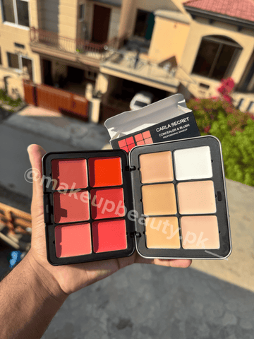 Carla secret Creamy Blush and conceal Palette.
