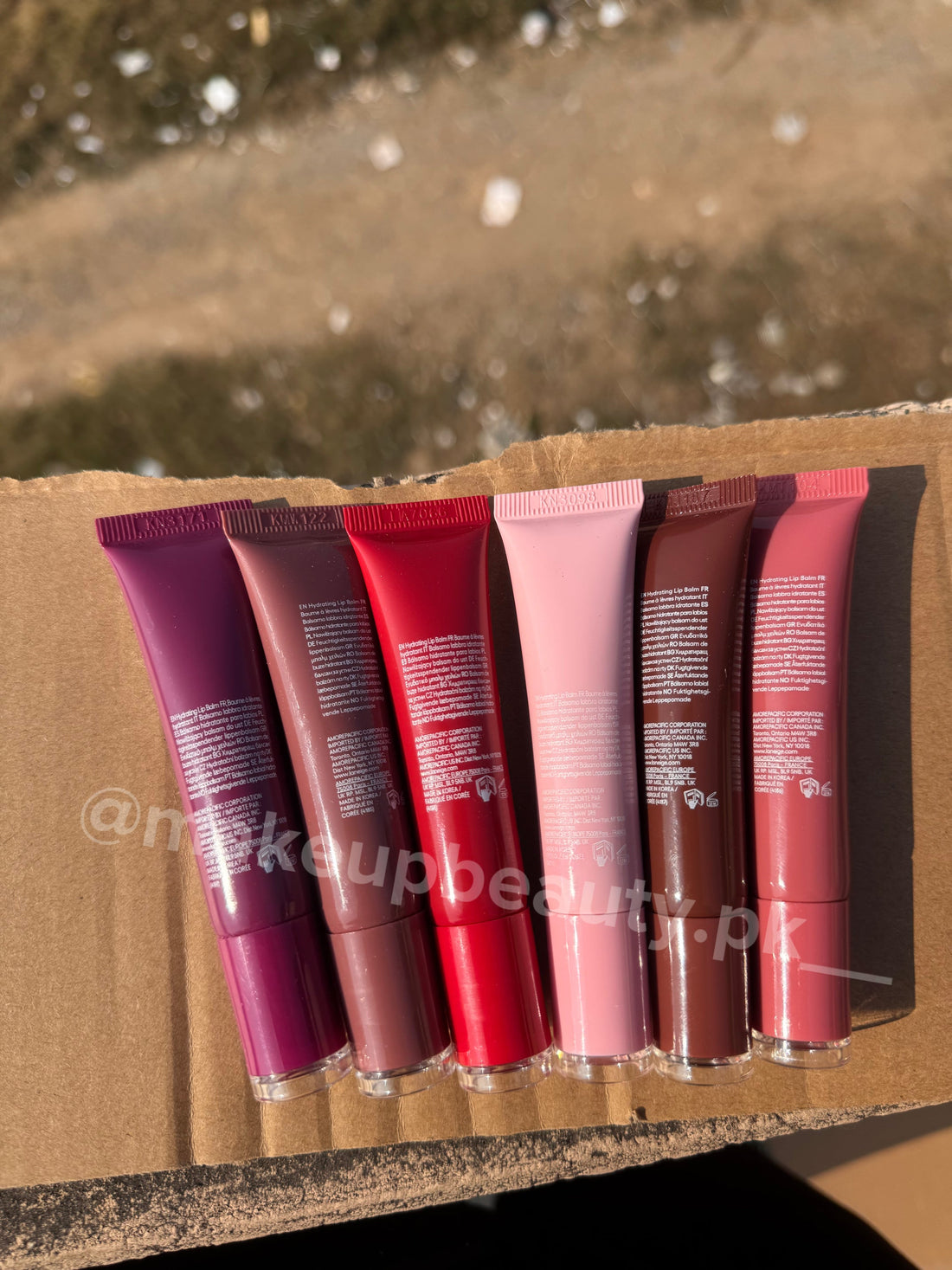 Laneige Glaze Craze tinted lip Serum 12 g each.