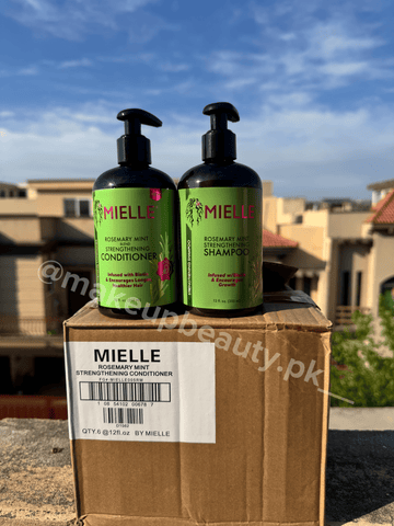 Mielle rosemary Sulphate free mint strengthening Shampoo plus Conditioner (355 ML EACH) deal of two.