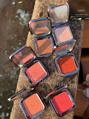 Kiko Milano Unlimited Blush/Highlighter 6 g each.