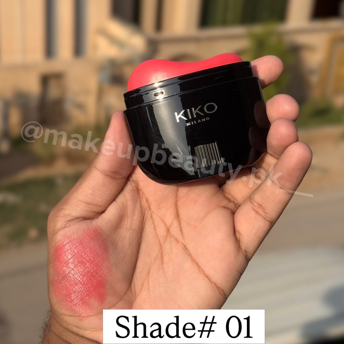 Kiko Milano Magnetic Nights first row stick blush