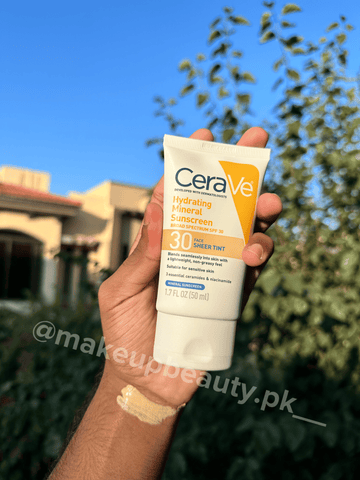 Cera ve Hydrating Mineral Ultra sheer Tinted Sunscreen spf 30 50 ML