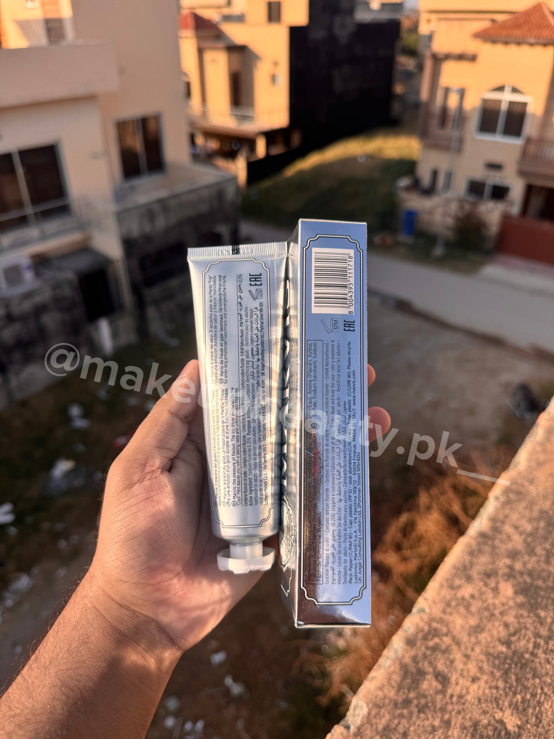 Marvis Whitening Mint Toothpaste 85 ML Full size.