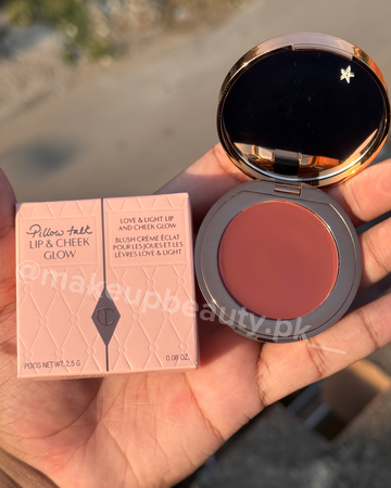 Charlotte tilbury Pillow talk cheek glow blush shade# Colour of dreams