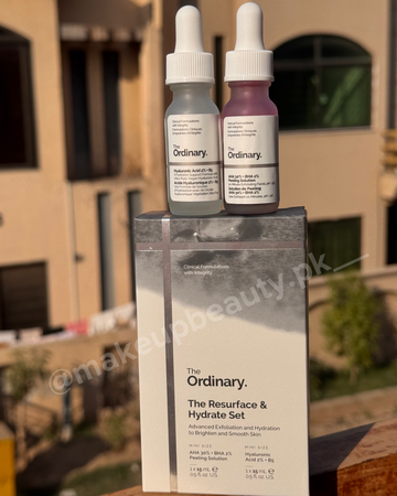 The Ordinary Resurface & Hydrate Set duo box