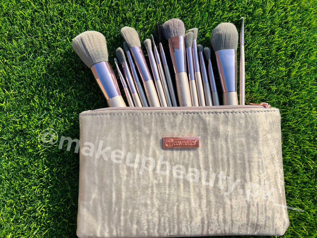 BH Lavish 15 piece Brushes set with Cosmetic Bag and Box😍.