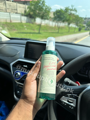Axis-Y Quinoa One Step Balanced Gel Cleanser 180 ML. PH range: 5.5-6.5.