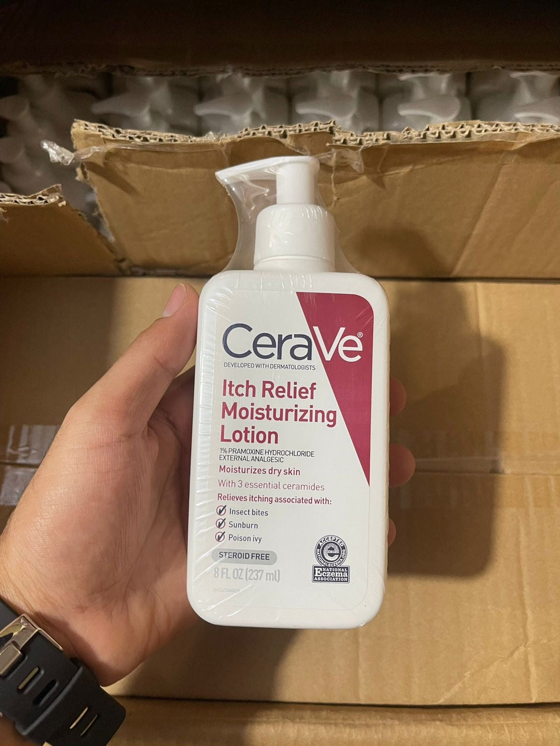 Cera ve Itch Relief Moisturizing Lotion