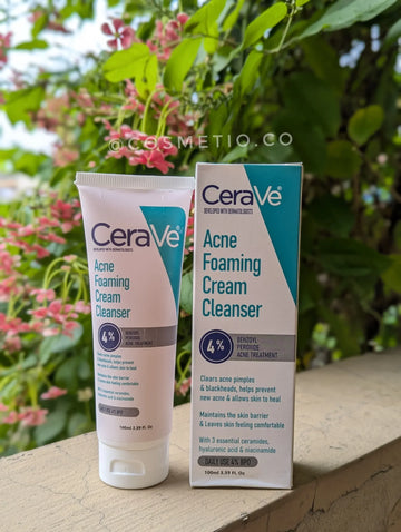 Cera ve Acne Foaming Cream Cleanser 150 ml